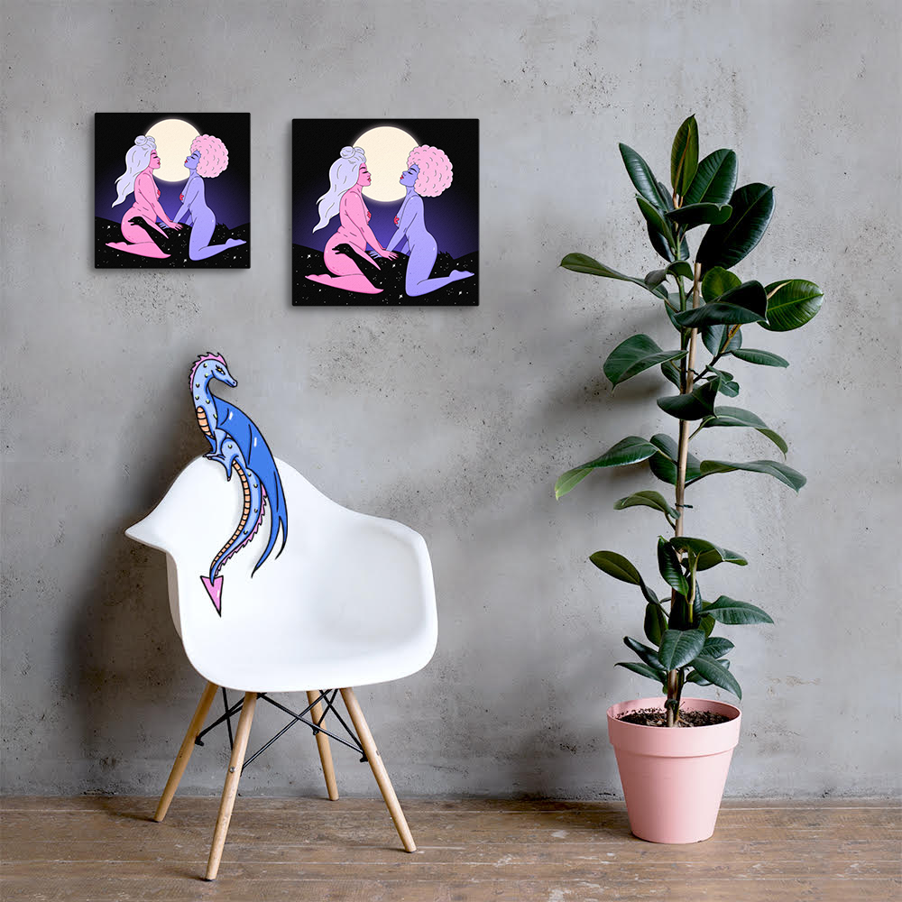 Galactic V Print - Canvas, Framed and Rolled — Robin Eisenberg